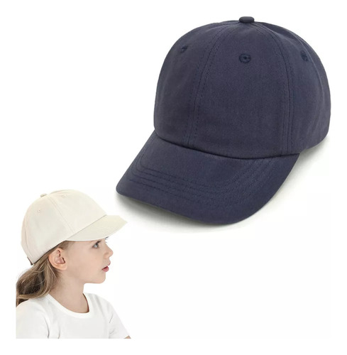 Gorra De Béisbol Infantil Ajustable De Algodón De Lucke