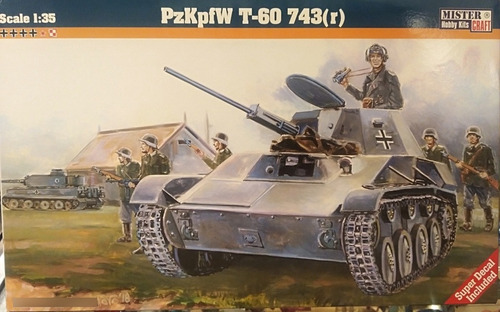 Pzkpfw T-60 743(r) 1:35 Mistercraft E03 Milouhobbies 