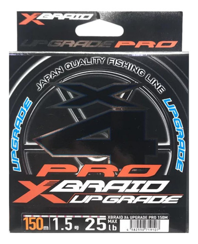 Linha Para Pescaria X-braid Upgrade X4 Pro Pe 3 40lb 300m