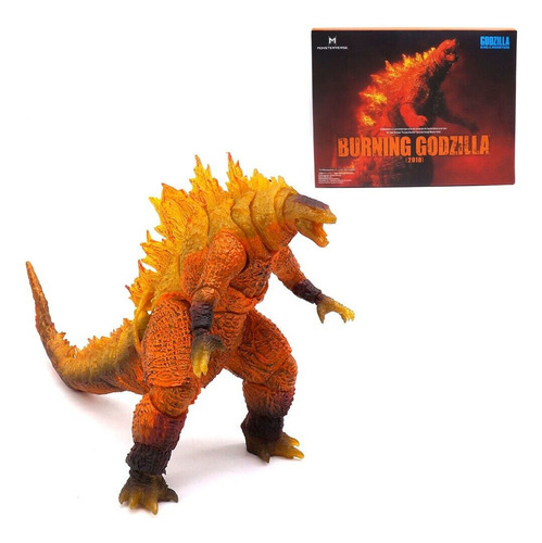 Shm Burning Godzilla 2019 Rey De Los Monstruos Figura Modelo