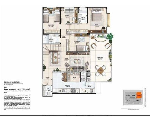 Cobertura Com 4 Dormitórios À Venda, 300 M² Por R$ 2.900.000,00 - Piratininga - Niterói/rj - Co0418