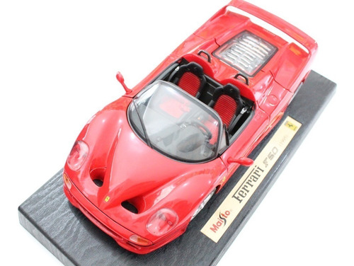 Miniatura Ferrari F50 1995 1:18 Maisto Vermelha 1552