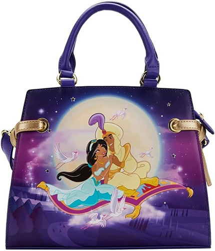 Loungefly Disney Bolsa Crossbody Aladdin 30th Anniversary 