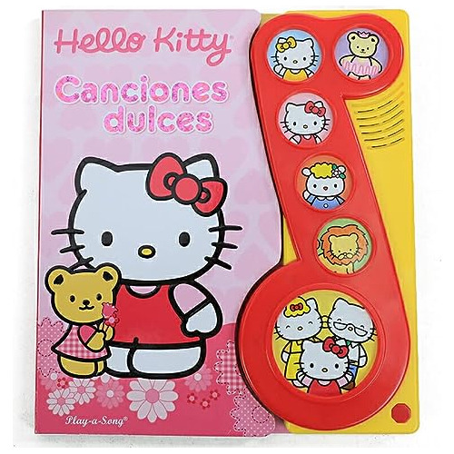 Libro Hello Kitty Canciones Dulces (play A Sound) (cartone)
