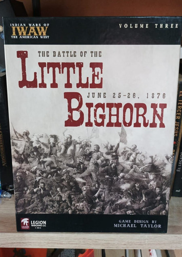 Juego De Mesa De Guerra Histórico The Little Bighorn