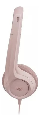 Auricular Headset Logitech H390 Usb Rosa