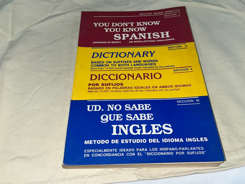 Usted No Sabe Que Sabe Ingles - Hector M. Dunkler (Usado)