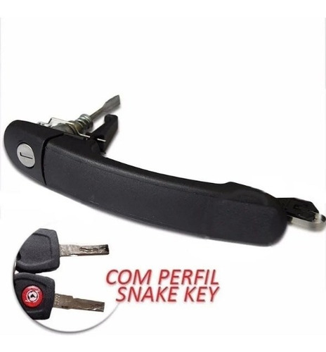 Macaneta Externa Gol Parati G3 G4 2 Portas C/chave Snake Key