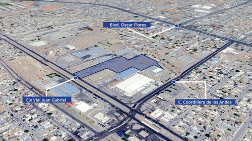 En Venta Terreno Industrial Eje Vial Juan Gabriel En Ciudad Juárez, Chihuahua | Mb
