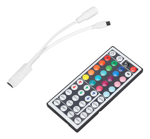 Control Remoto Led De 44 Teclas, Colorido, Infrarrojo Rgb