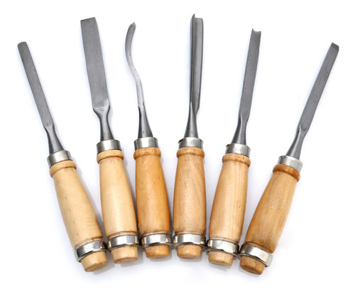 Conjunto De Ferramentas Para Marcenaria Com Cinzel Manual Pa
