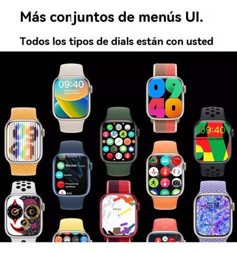 Smartwatch 2.15 Hd Pantalla Cuadrada Con Funciones Completas