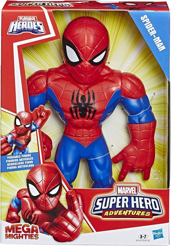 Playskool Marvel Mega Mighties Figura De Spiderman Hasbro