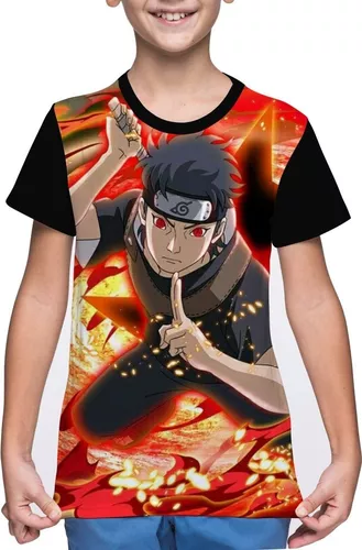 Camiseta/camisa Shisui Uchiha Sharingan- Camiseta Naruto