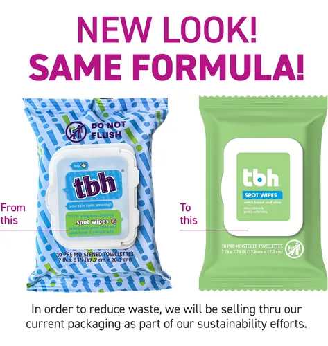 Tbh Toallitas Limpiadoras Faciales De Espuma Para Niños, Pre