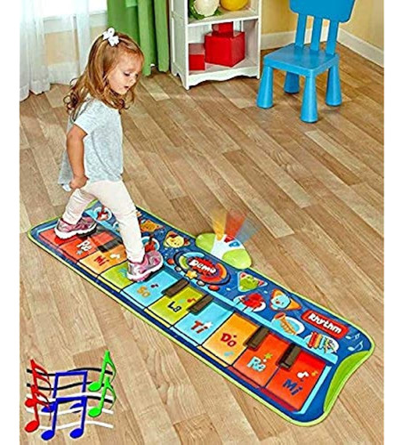 Divertida Alfombrilla De Piano Para Niños Con Pilas Para Niñ