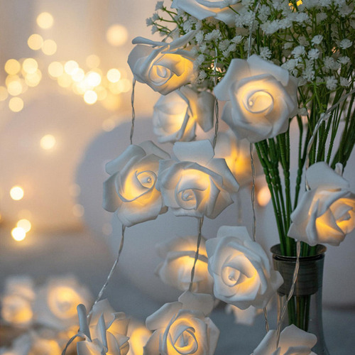 Nuevo Luces De Cadena De Flores Luz De Hadas De Flores Para