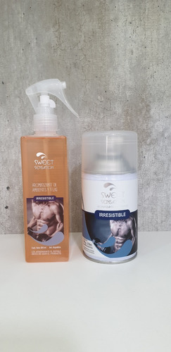 Combo Aromatizador Sweet Sensation + Textil Irresistible