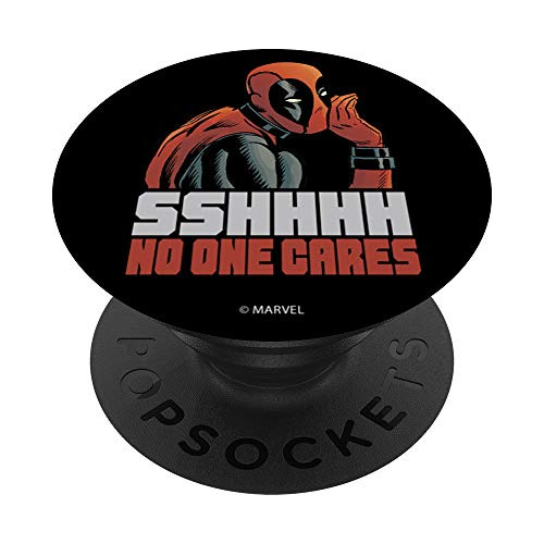 Marvel Deadpool Sshhhh No One Cares Popsockets 91h1p