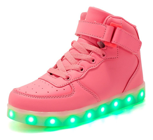 Zapatos Con Luz Led Para Hombre Y Mujer, Luminosos Con Cargo