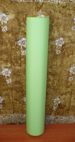 Lámpara De Pie En Tela Verde Manz 20-20/ 1 4 0 Cm Alt   Pr