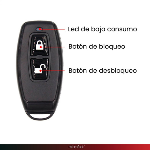 Imagen 3 de 9 de Control Remoto Cerraduras Inteligentes Ttlock Ri 2.4ghz