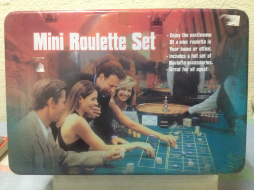 Jogo -  Mini Roulette Set - Importado