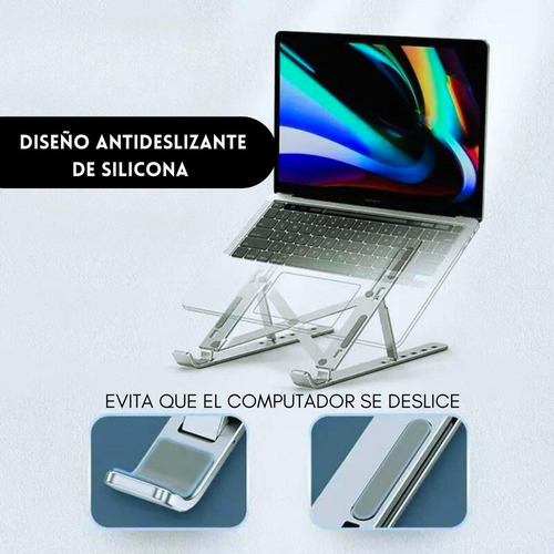 Soporte De Notebook Aluminio Soporte Macbook Base Vertical L