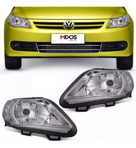 Optica Volkswagen Gol Trend 08 09 10 11 12 Izquierdo Voyage 