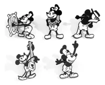 Comprar Broche Metalico Mickey Mouse Pin Mickey Mouse Pack 5 Pcs