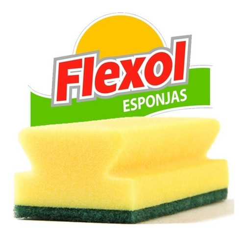 Esponja Acanalada Extra Flexol X 12 Unidades