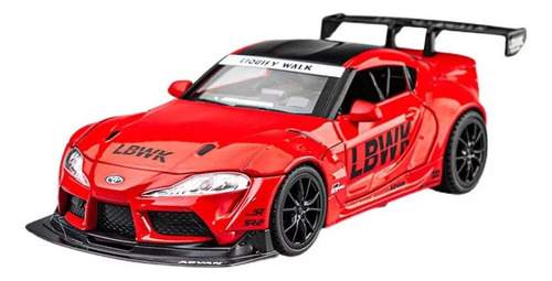 Vehículo A Escala Miniatura Toyota Supra Gr-c Coleccionable