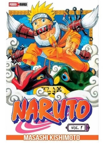 Manga Naruto # 01 - Masashi Kishimoto