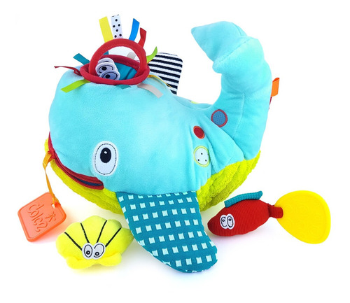 Peluches Wallie La Ballena Con Accesorios Dolce Toys 95104