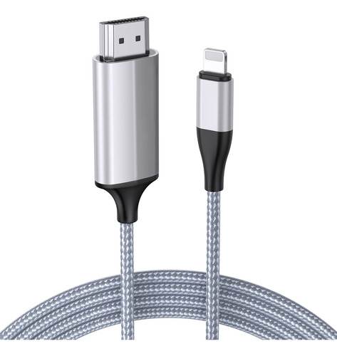 Hdmi Cable For iPhone To Tv, Lighting To Hdmi Adapter Connec