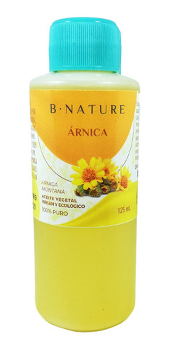 Aceite De Árnica 125 Ml, 100% Puro Y Natural Bliss Nature