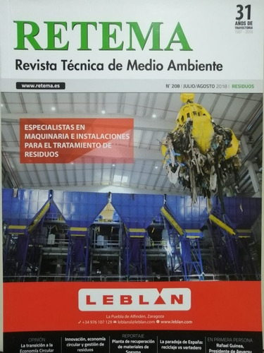 Retema Revista Técnica De Medio Ambiente 208