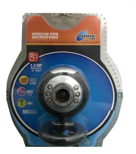 Camara Web Noganet Con Microfono Ngw6651 / Open-toys 