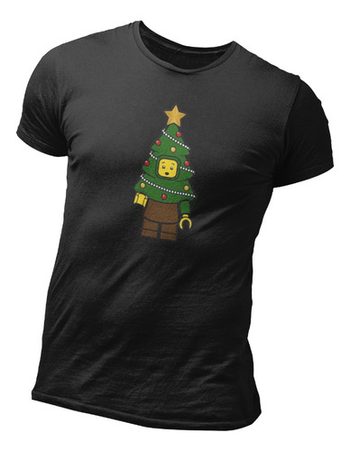 Playera De Personaje De Lego Árbol De Navidad Navideño