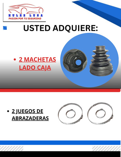 2 Machetas L/ Caja Automatic P/mazda 3 (06-17) C/abrazadera
