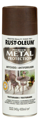 Aerosol Texturado Efecto Óxido Metal Protection Rust Oleum Color Marrón