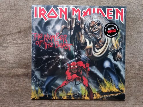Disco Lp Iron Maiden - The Number Of (2014) Us Sellado R48