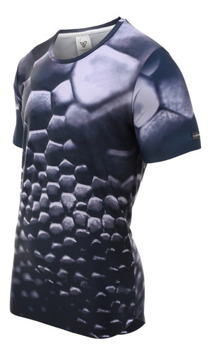 Imagen 2 de 4 de Remera Hombre Farenheite Snake Dry Fit