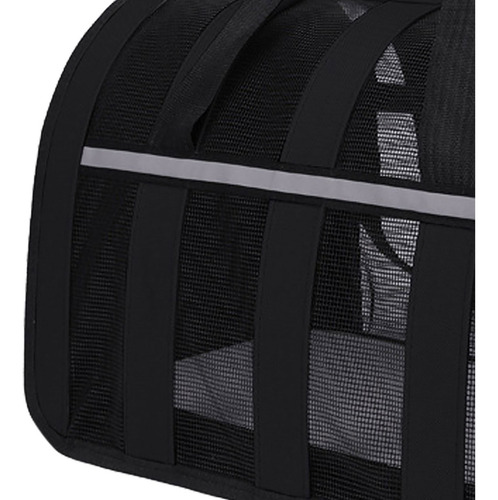 Bolsa Transporte Cao Gato Cachorro Pet Aviao Faixa Refletiva