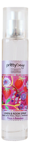 Pocket Room Spray Pritty Design Aroma Fresa Y Arándano 30ml