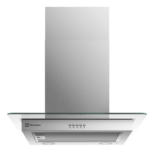 Coifa Depurador Exaustor 60cm Vidro Luz Led 220v Electrolux