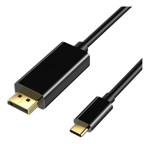 Zh Cable Usb-c A Dp Compatible Con 4 K60 Hz, 1,8 M, Negro