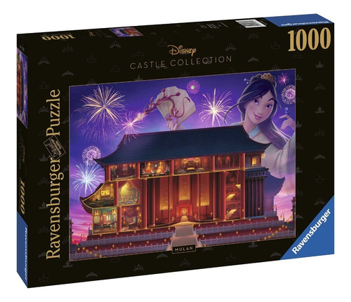 Rompecabezas Ravensburger Castillos Disney - Mulán 1000 Piezas 14+