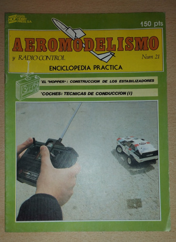 Revista Aeromodelismo Y Radio Control N°21 Julio De 1985