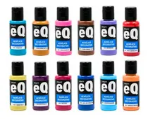 Comprar Acrílicos Eqarte  50ml  Pintura Acrílica Pack X 12 Unidades 